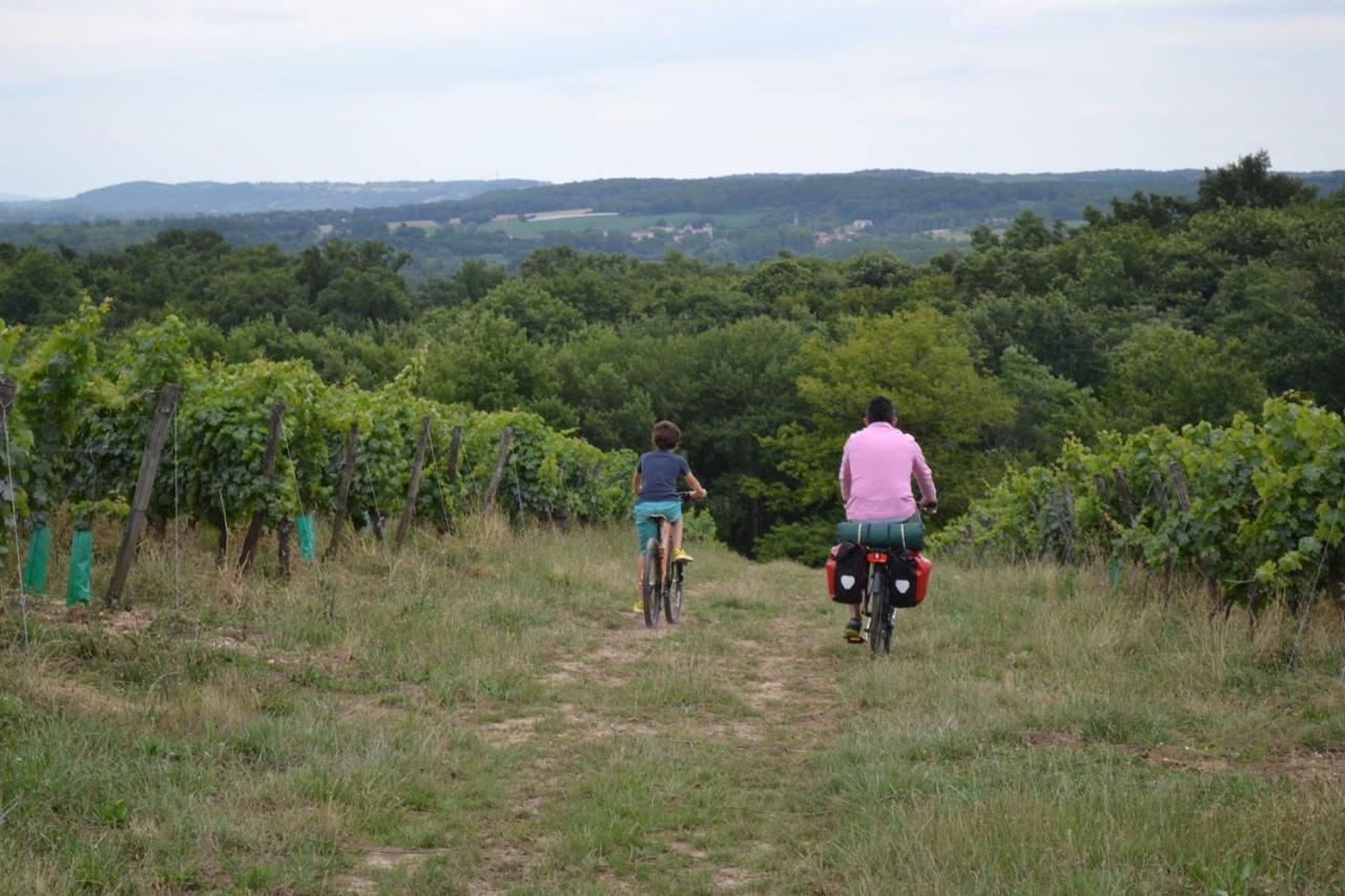 En Bord De Riviere Panzió Casseneuil Kültér fotó